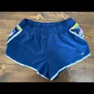 Victoria Secret VSX sport Blue running shorts size XS